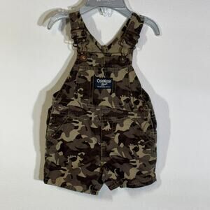 OshKosh B'gosh Camouflage Overalls Boys Size 3 months Baby